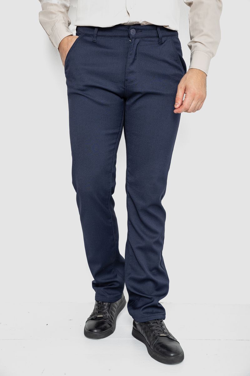 Штани чоловічі класичні AGER Темно-синій 244RFH313-2 33 (112547_823087)