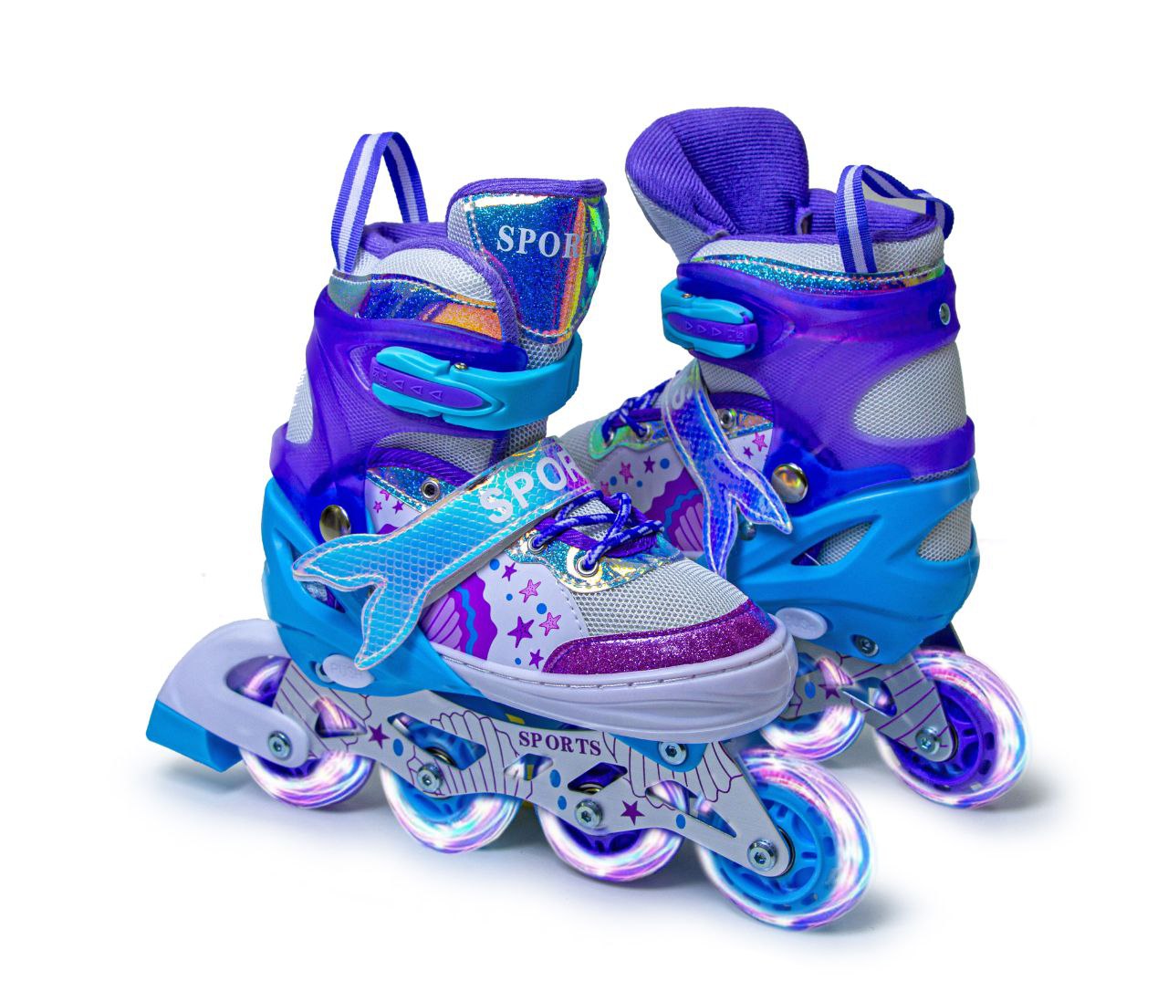 Розсувні ролики Scale Sports 30-33 Violet Mermaid (1067364985)