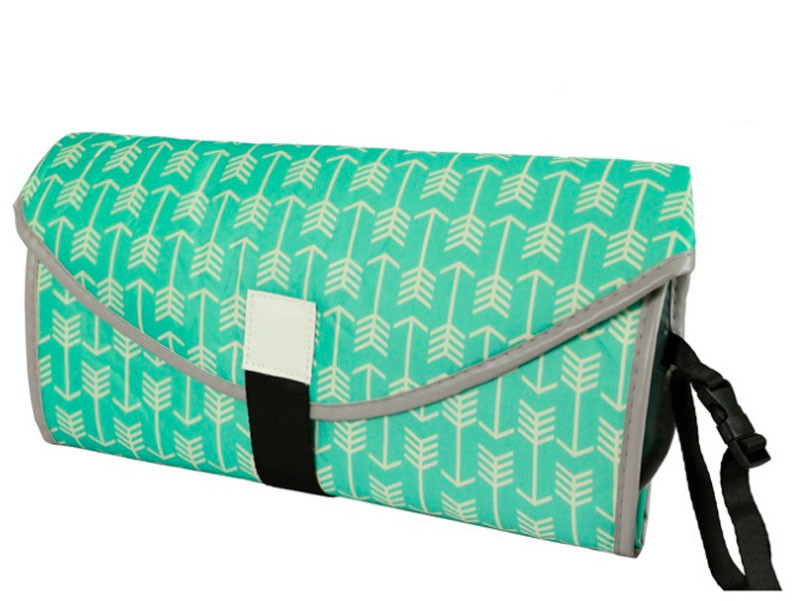 Портативний пеленальний матрацик з фіксацією рук дитини 68 х 70 см (vol-1319)