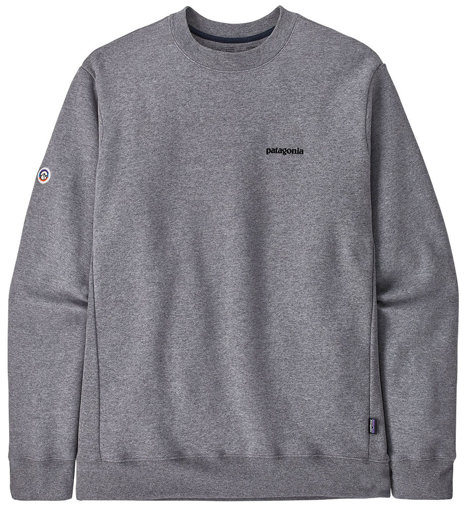 Світшот Patagonia Fitz Roy Icon Upr Crew Sweat S Сірий (GLH39667)