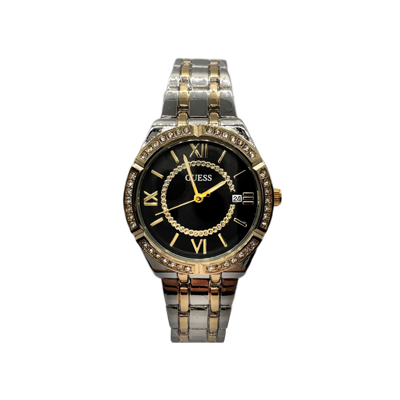 Годинник жіночий наручний Guess IBW912SYB Золотисто-сріблястий