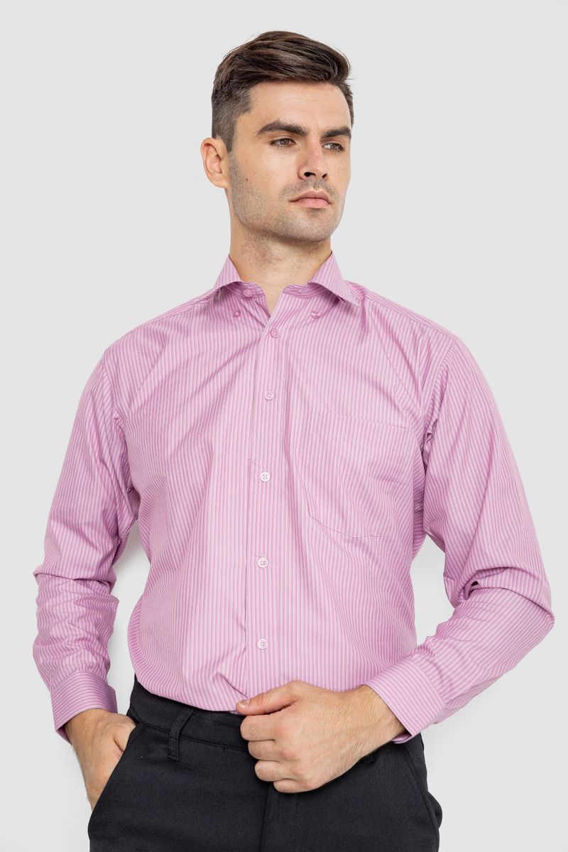 Сорочка чоловіча класична AGER Світло-бузковий 244R331 38 (112493_822809)