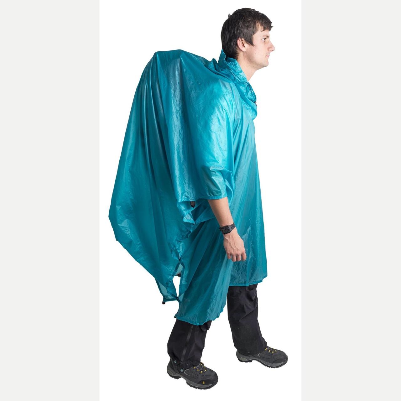 Дощовик-пончо Sea To Summit Ultra-Sil 15D Tarp Poncho Blue (STS APONCHO15DBL)