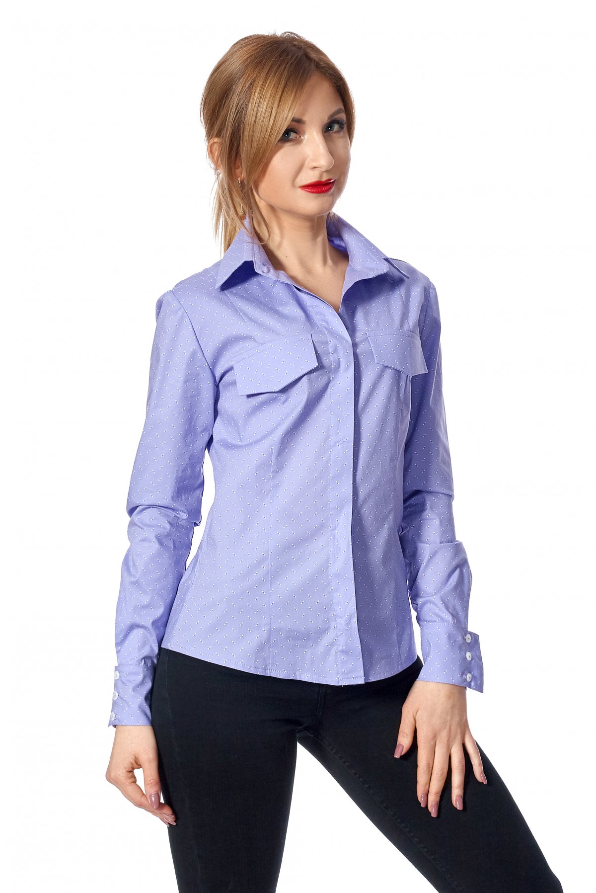 Сорочка SL-FASHION 44 Лавандова (SLF-444.03-2)