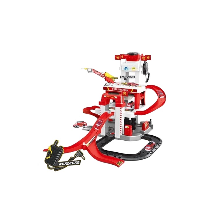 Дитяча парковка RJS Toys 53 елементи Red (157316)