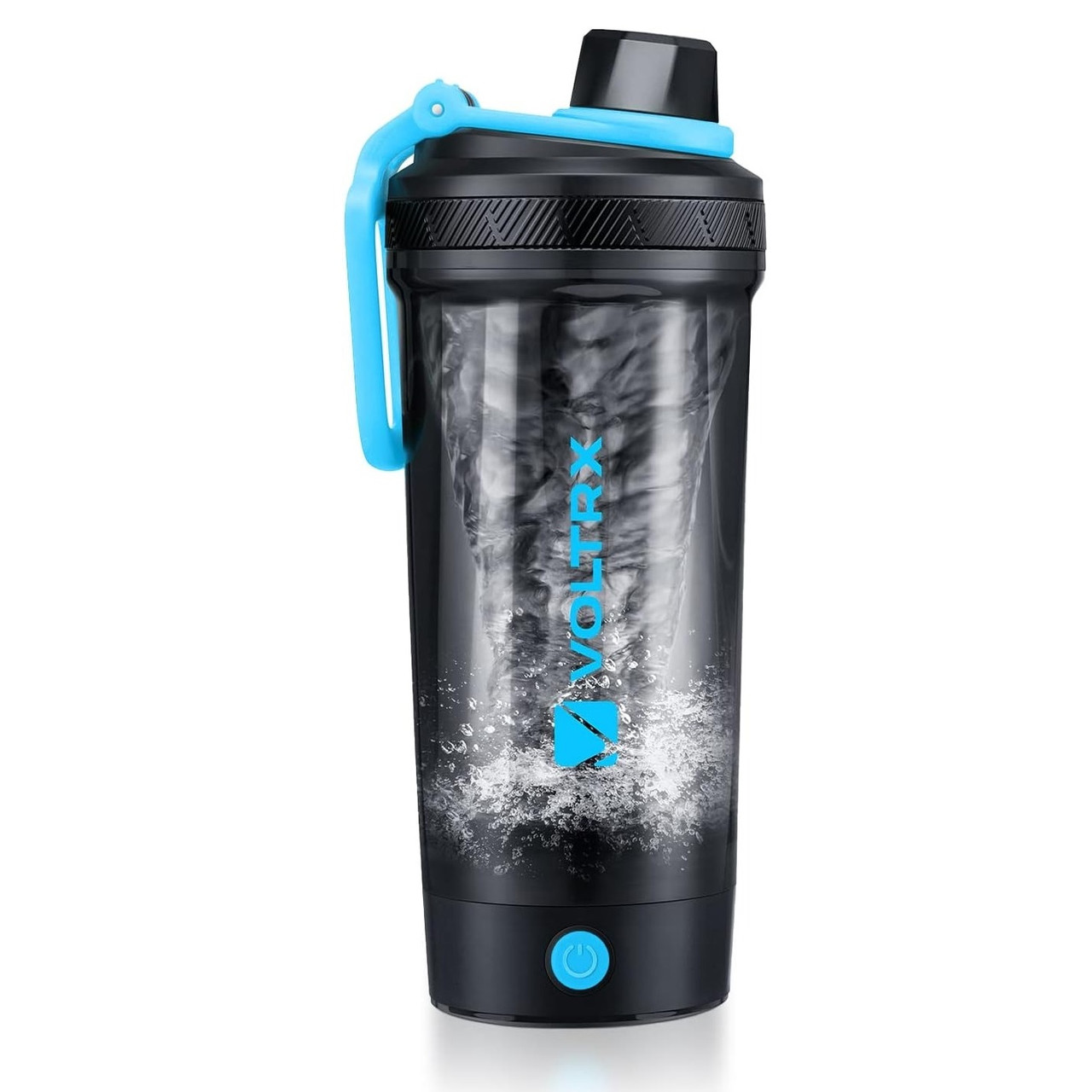 Шейкер спортивний електричний VOLTRX Gallium 600 мл Blue