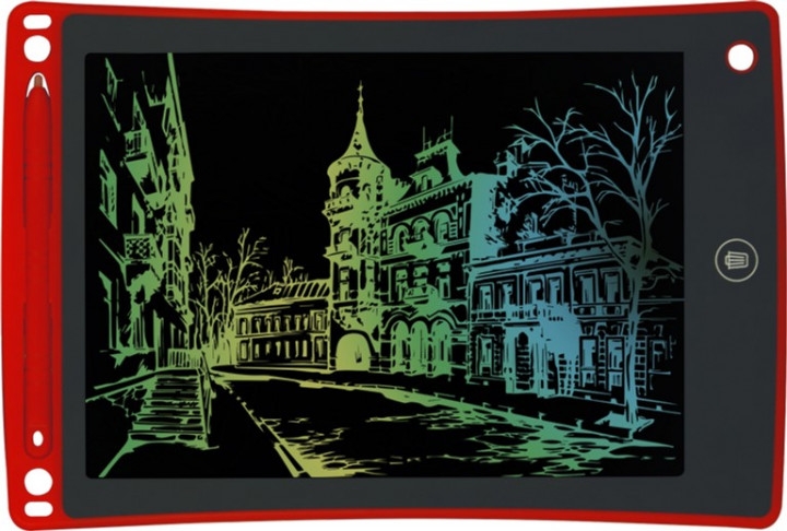 Кольоровий графічний планшет для малювання Psheko Writing Tablet 8.5 Red (PH050630)