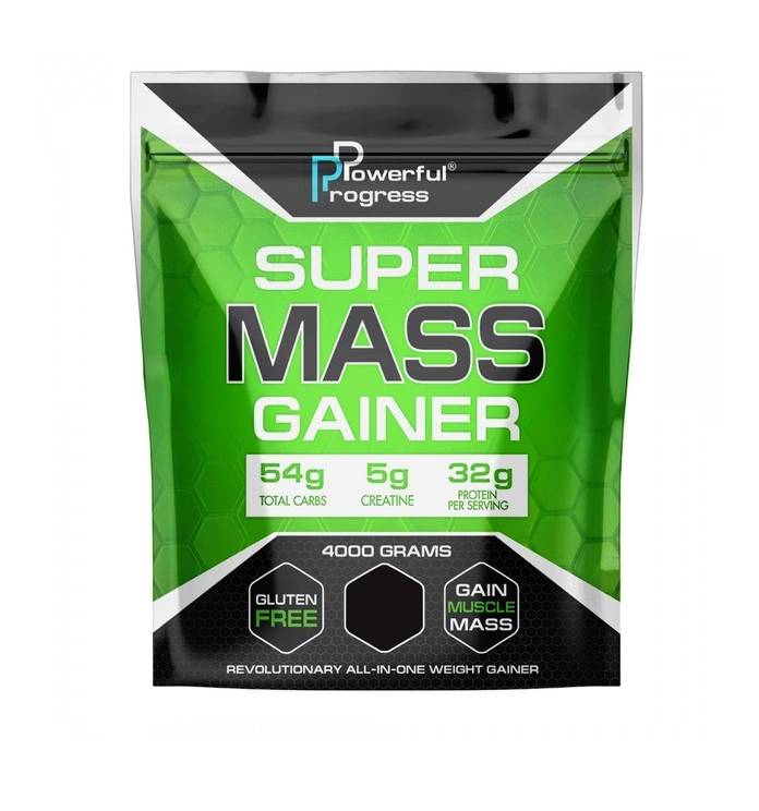 Гейнер Powerful Progress Super Mass Gainer 4000g (1086-100-33-6474864-20)