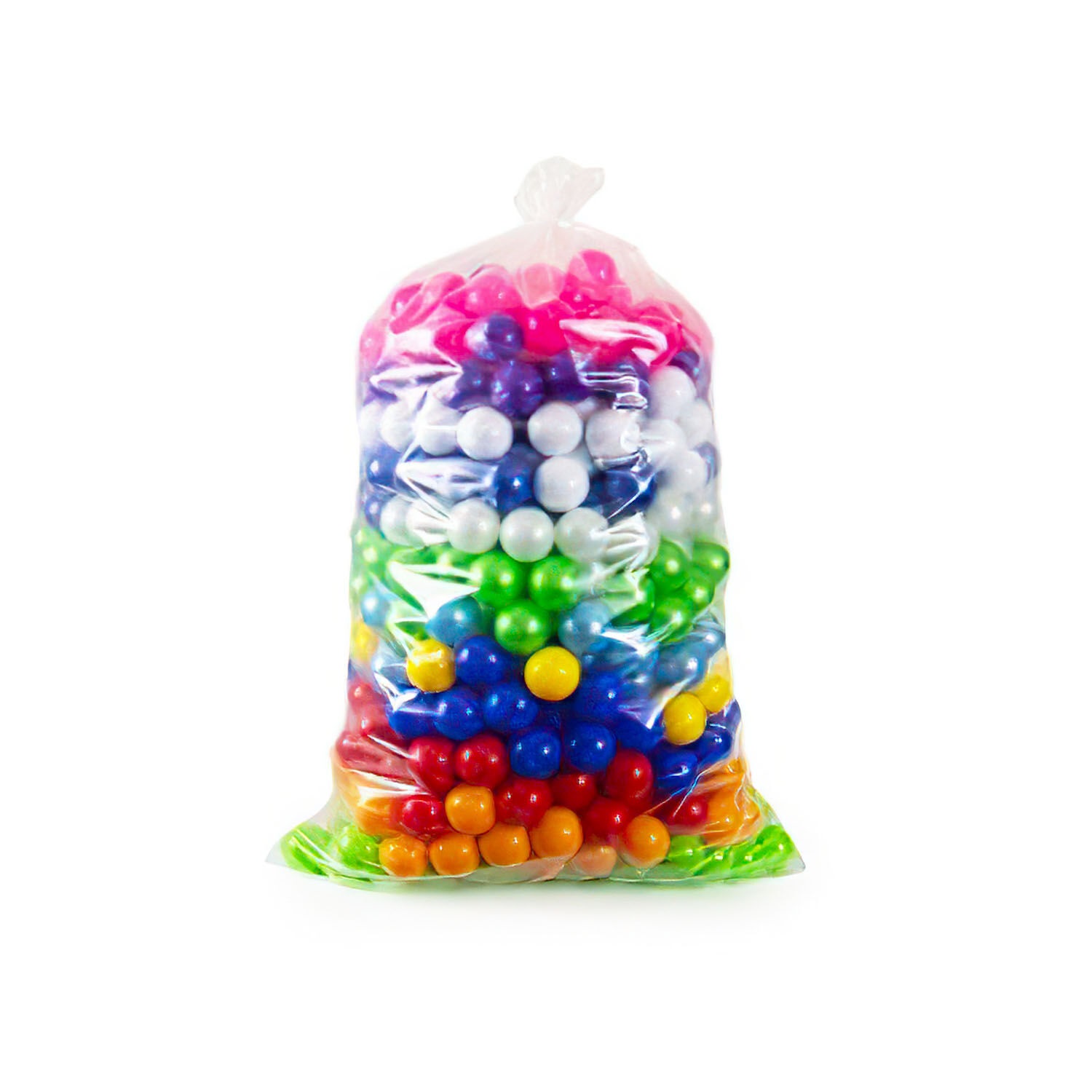 Набір кульок BAMSIC 8 см 250 шт Різнокольоровий (107820)