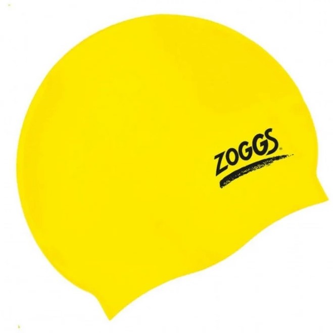 Шапочка для плавання Zoggs Silicone Cap Жовтий One Size (1000-300776)