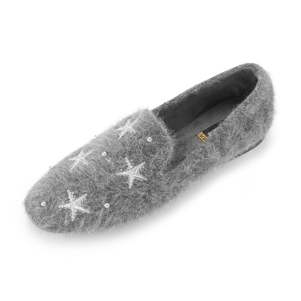 Туфлі домашні Pretty You London Britt 38 Grey (5060526414854)