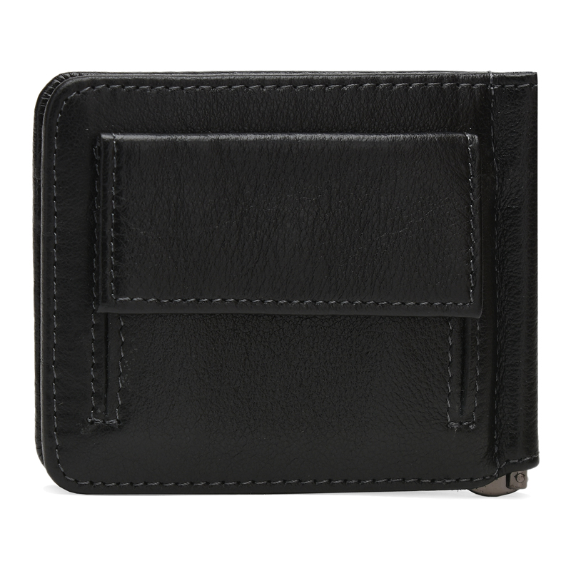 Чоловічий шкіряний затискач Ricco Grande K1121-22-black