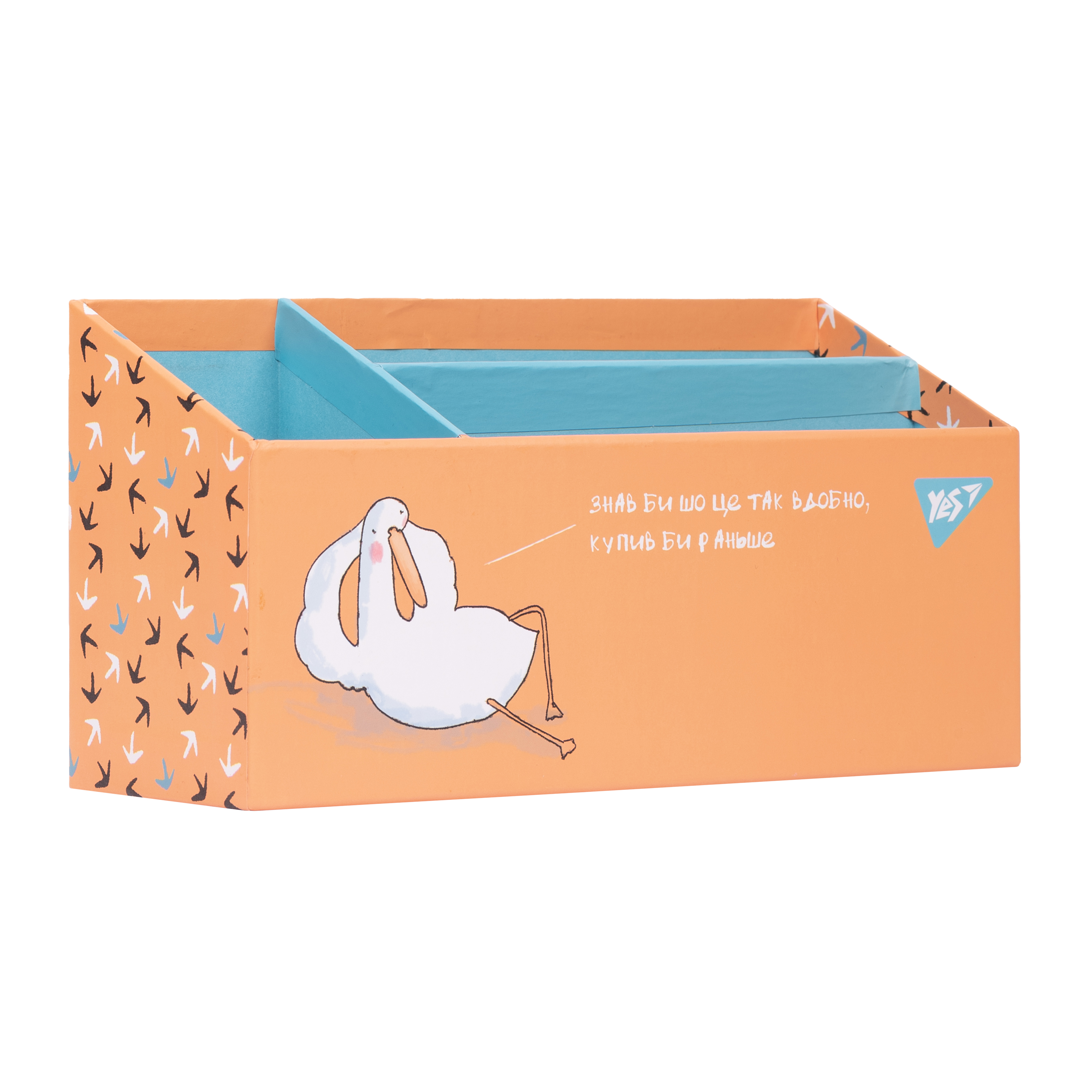 Органайзер настільний YES Гусь картон (707157)