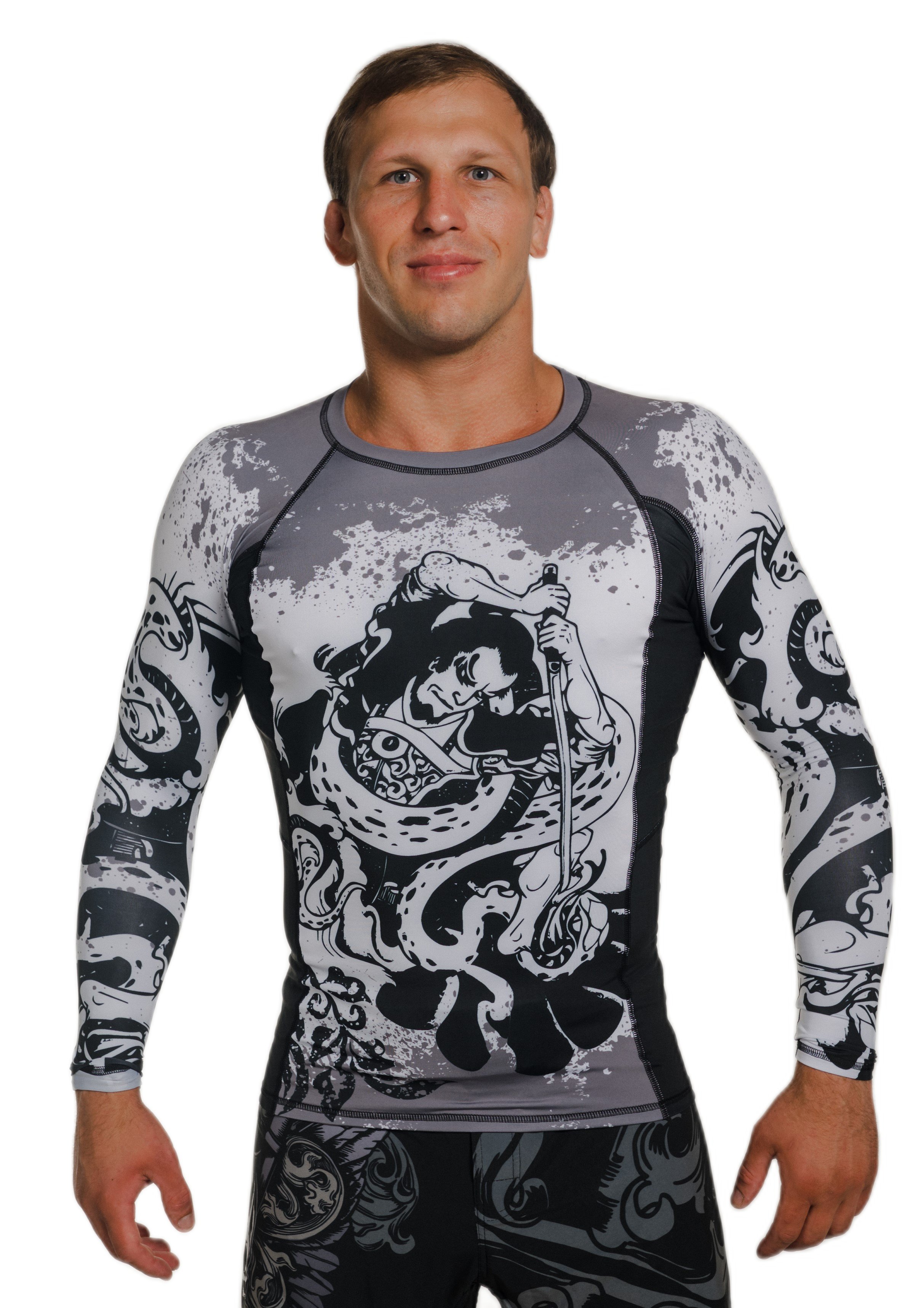 Рашгард Berserk Sport Samuray M gray (RS1053B)