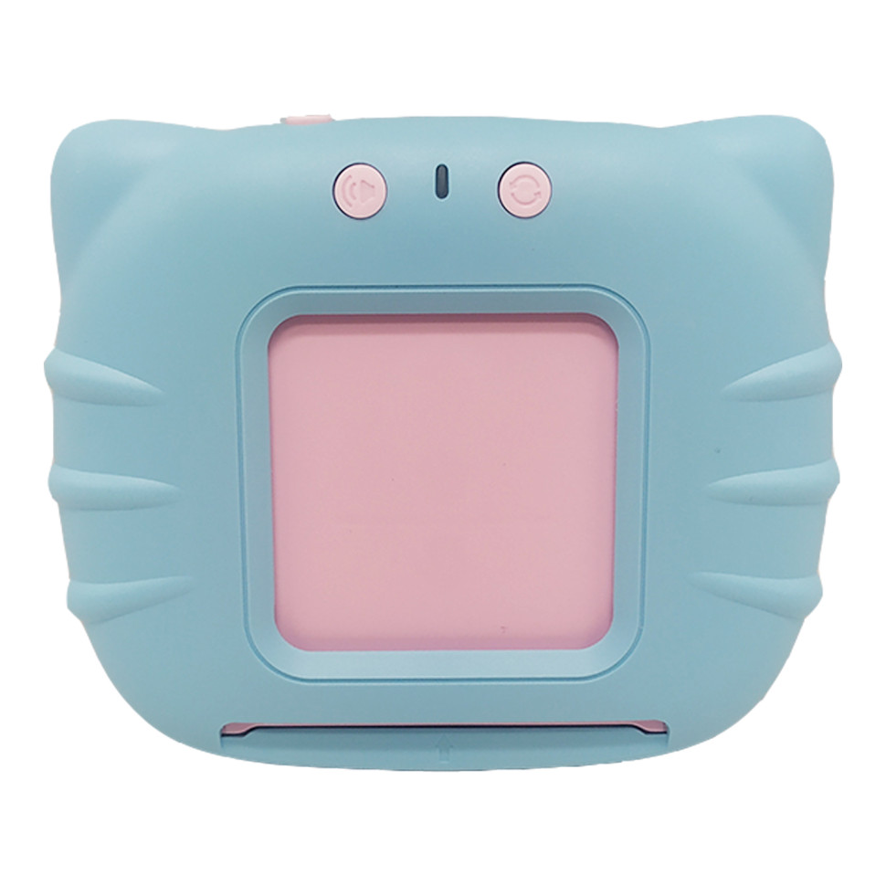 Кишенькова абетка Монтессорі Котик Bambi 8888 56 карток Синій