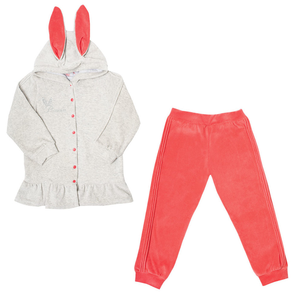 Костюм для дівчинки Gabbi KS-19-06 Весняний розсип Білий на зріст 86 (11621)