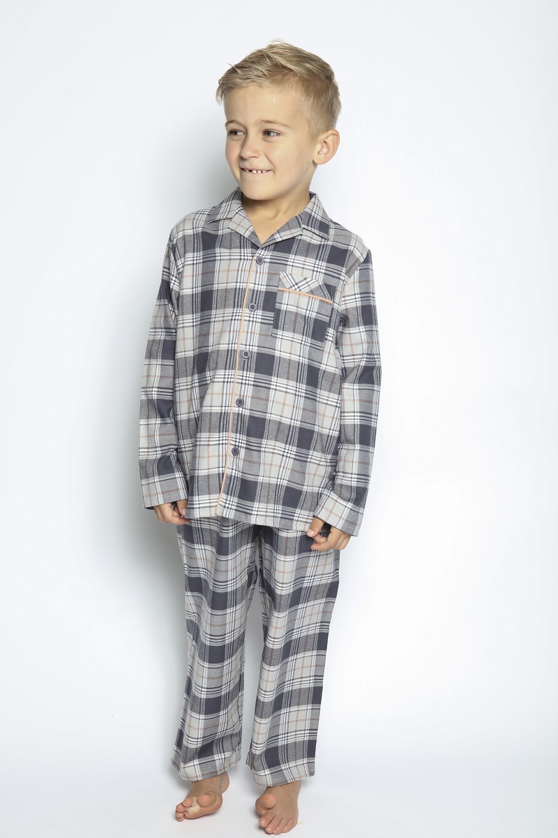 Піжама для хлопчика Cyberjammies Thomas 6532 110 см Сіро-білий (ZIK0000025421)