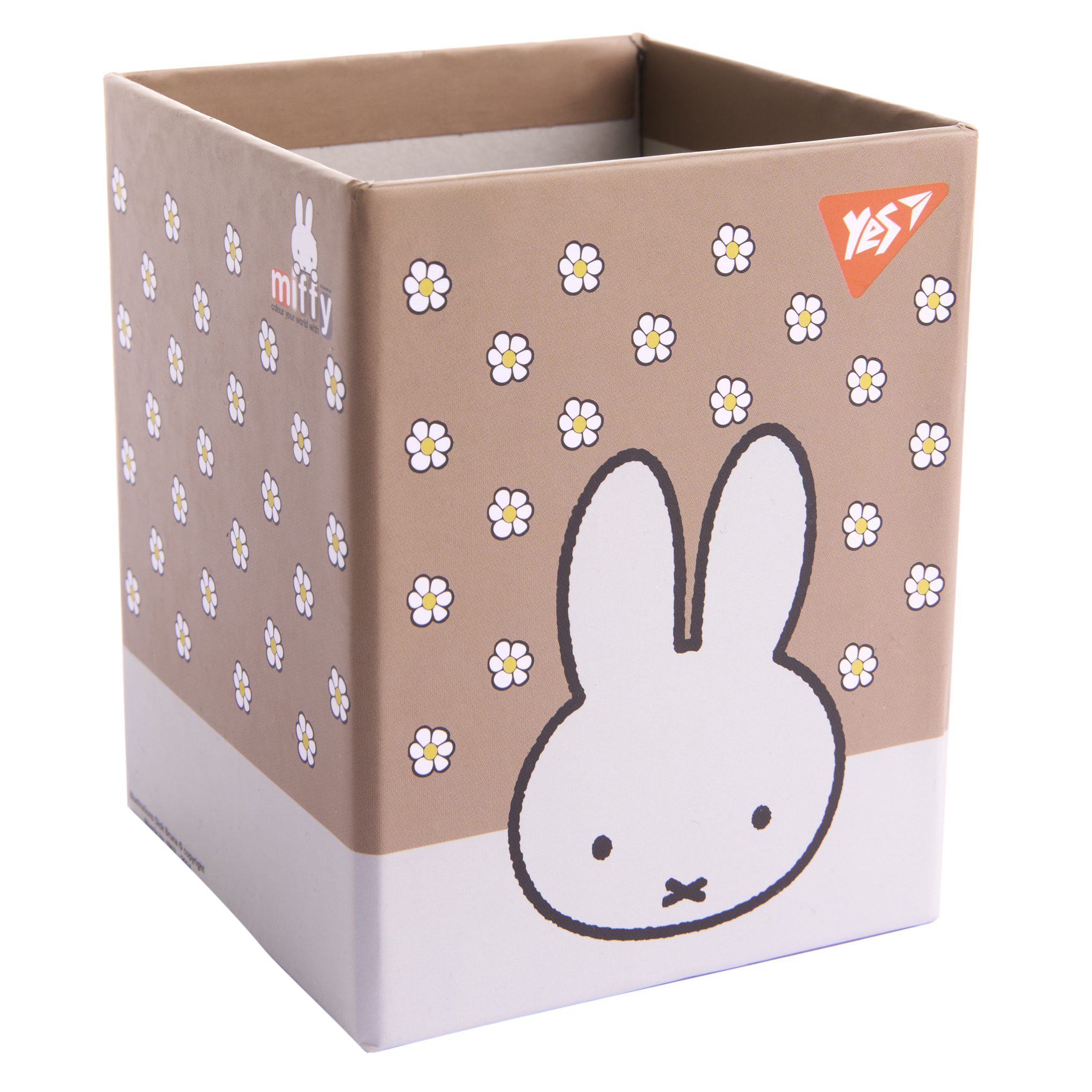 Стакан для письмового приладдя YES Miffy 8х8х10 см Різнокольоровий (708335)
