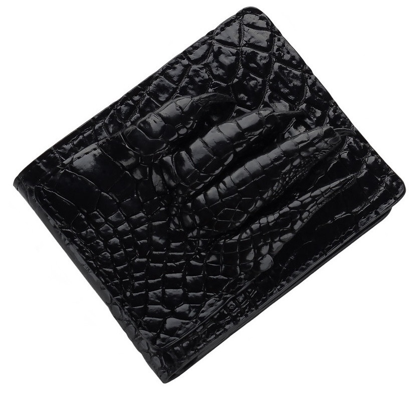 Портмоне Ekzotic Leather 11х9 см Чорний (cw02_1)