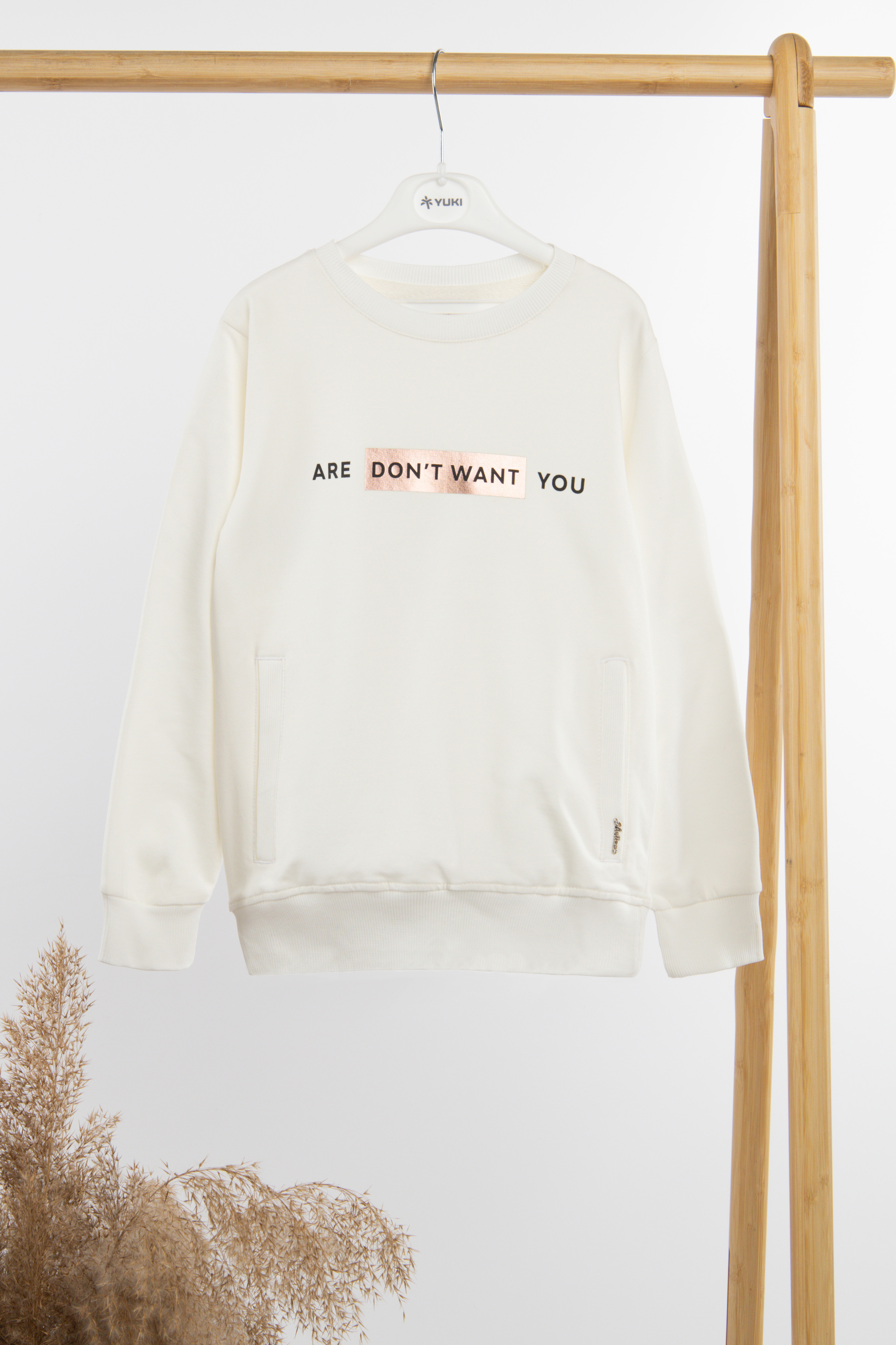 Світшот для дівчинки 140 молочний Viollen Girl kids ЦБ-00236168