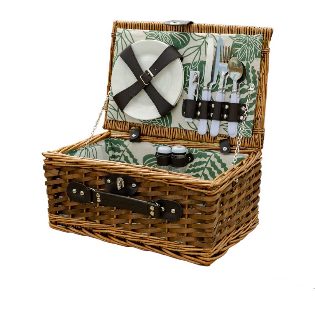 Корзина для пікніка на 2 особи Lugi 38*26*18 см (LU010)