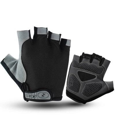 Велоперчатки без пальців з гелем Rogtoy M Black (H050378)