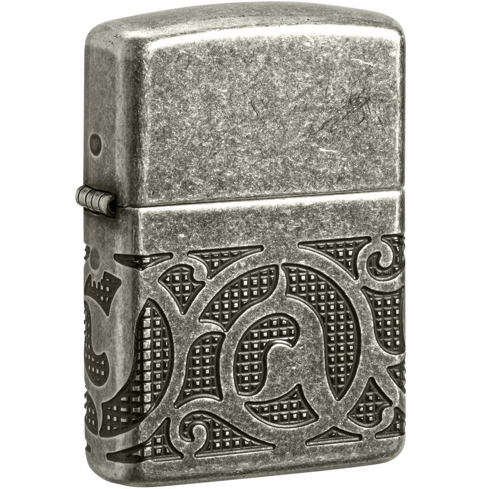 Запальничка бензинова Zippo Pattern Design Сірий (49290)