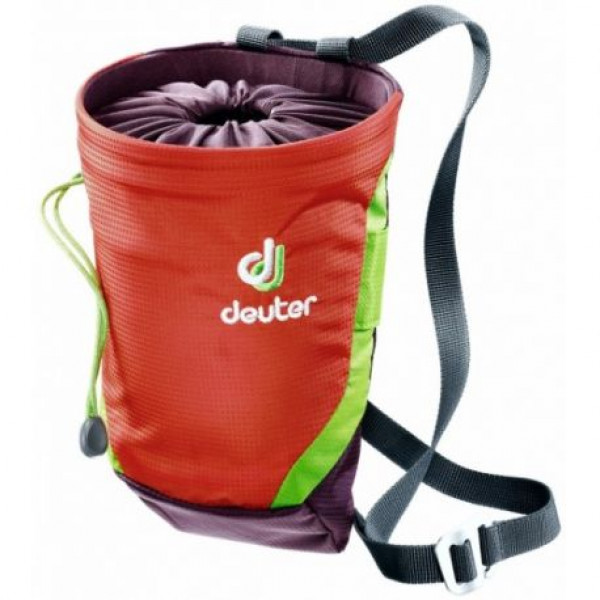 Мешочек для магнезии Deuter Gravity Chalk Bag II L Papaya-Aubergine (1052-3391317 9511)
