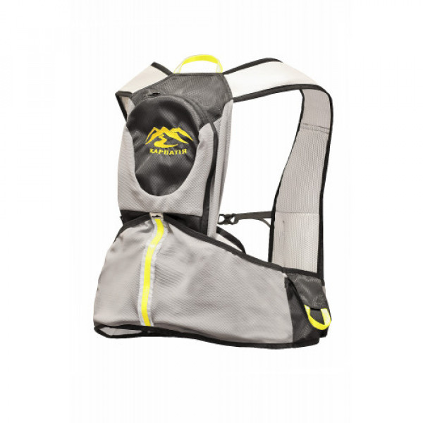 Рюкзак Travel Extreme Карпатія XL 10 л Сіро-чорний (1060-ТЕ-Р012BXL)