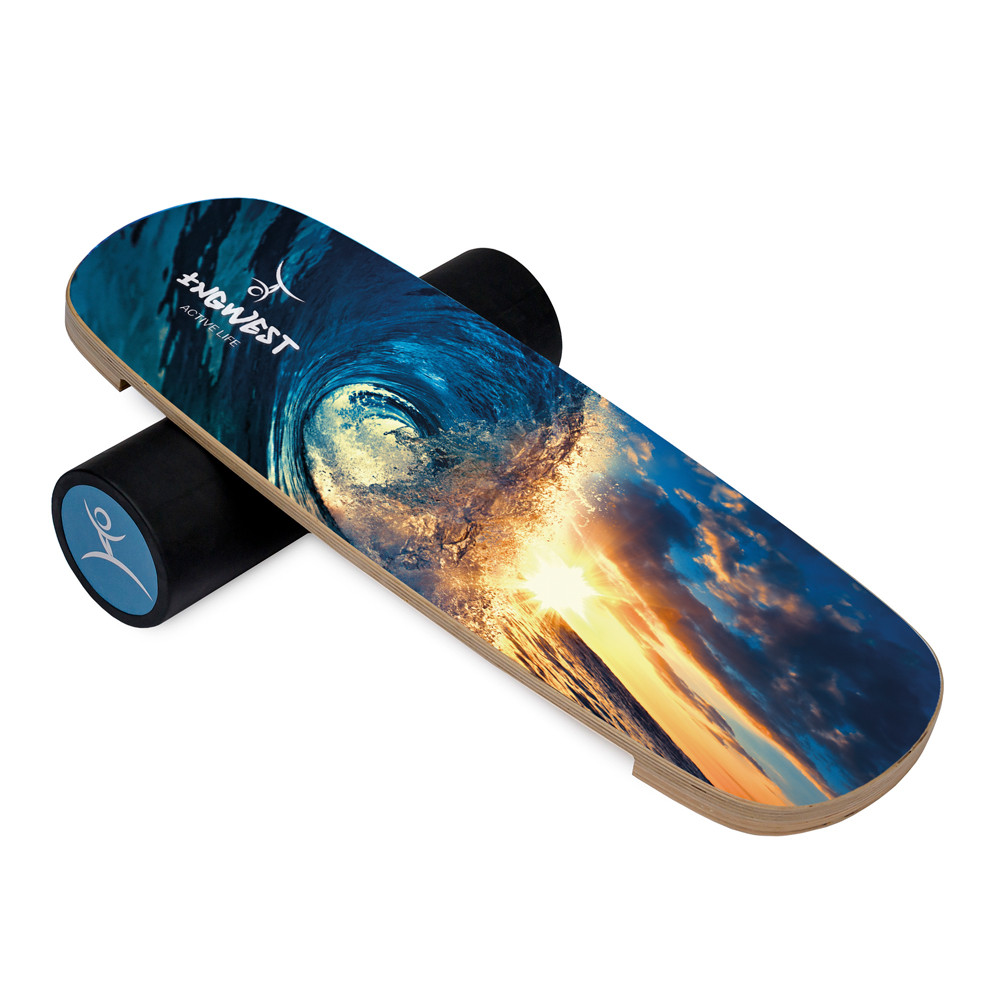 Баланс борд InGwest W.A.S. Balance Board Training System з прогумованим ролером