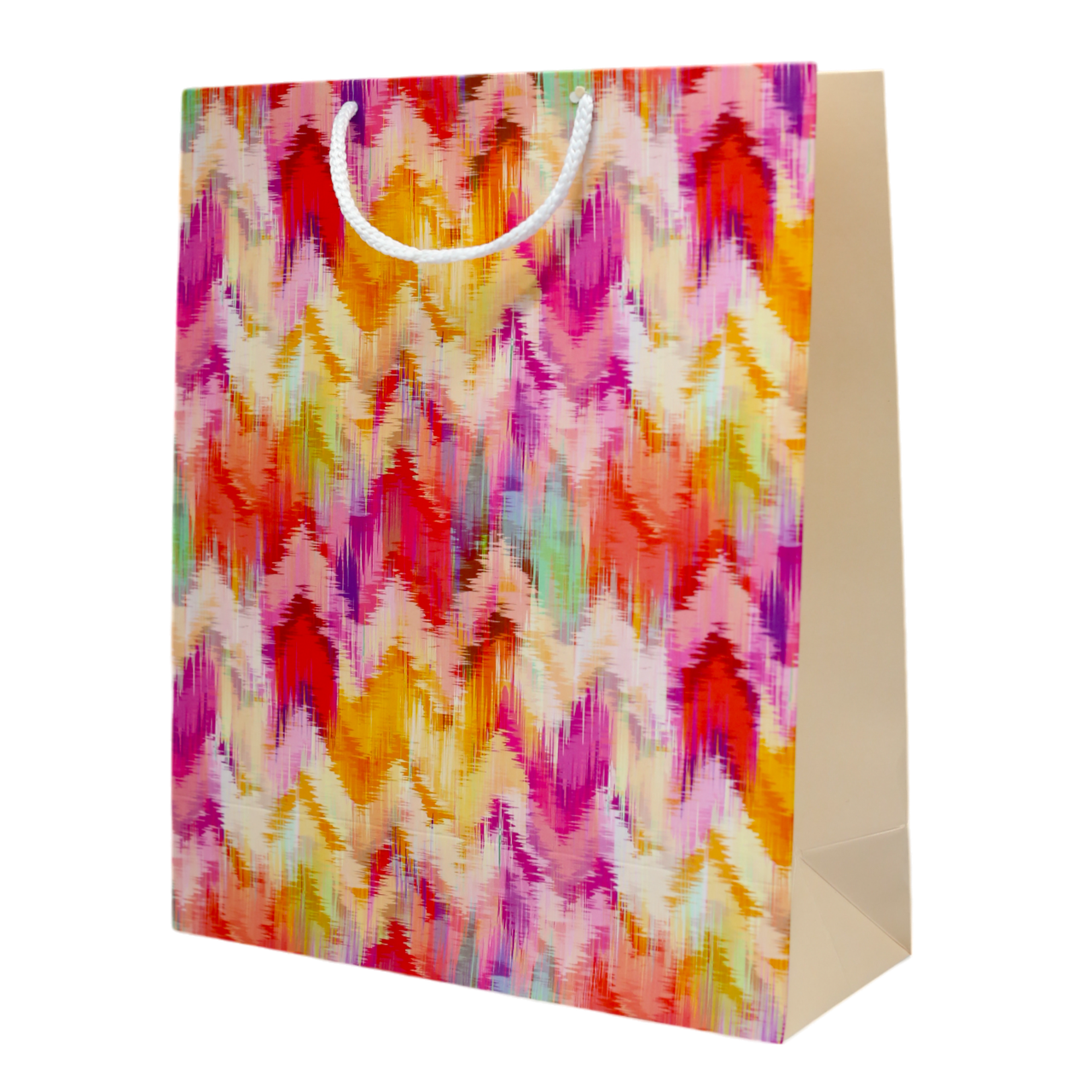 Пакет подарунковий Львівська Мануфактура Друку Візерунок 27х33 см Різнокольоровий L40