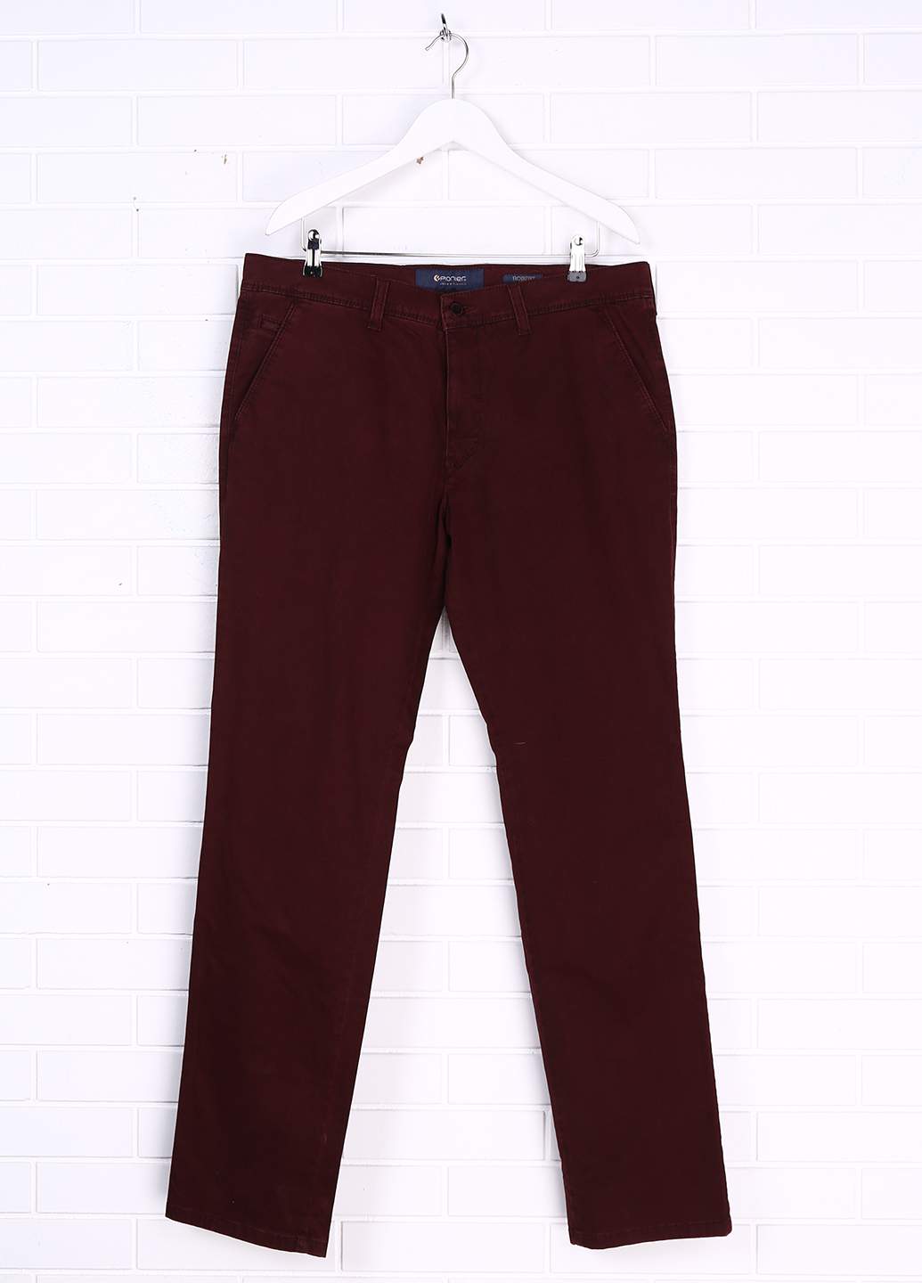 Чоловічі штани-поло Pioneer 38/34 Бордовий (2900054922014)