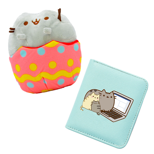 Комплект 2Life М'яка іграшка 15х12 см та Гаманець Pusheen cat v-12484
