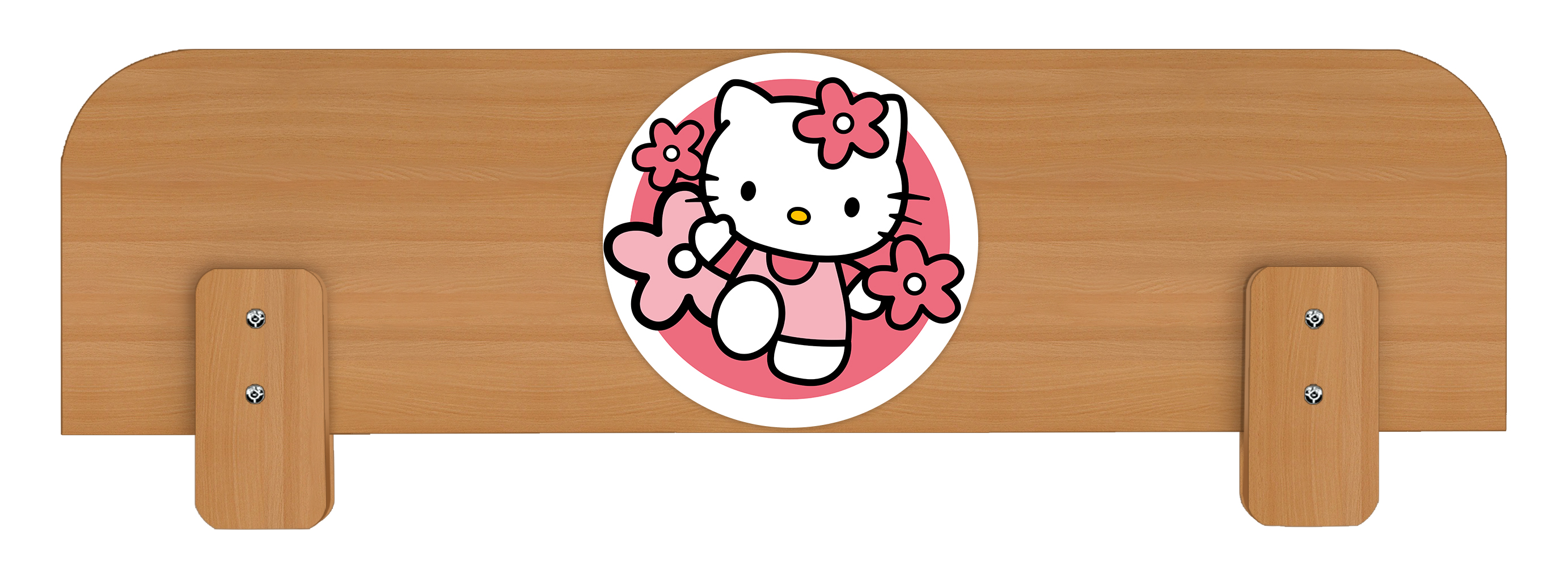 Бортик захисний для ліжка Кітті (під товщину бічної царги 16 мм) МАКСІ МЕБЛІ Бук (12025)