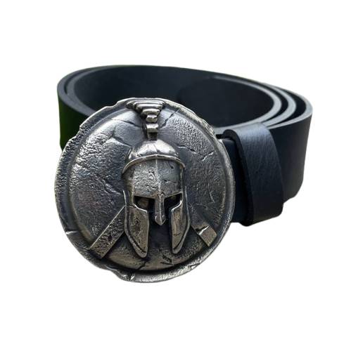 Ремінь з пряжкою Gorillas BBQ Легіонер нейзильбер bb44 120 см Чорний (5266)