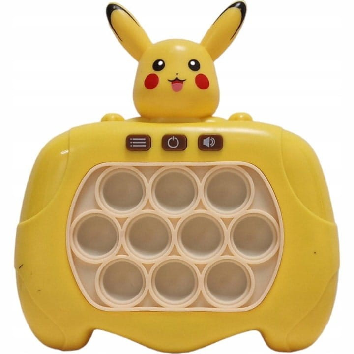 Дитяча інтерактивна іграшка RIAS Pop It Pikachu Pokemon Yellow