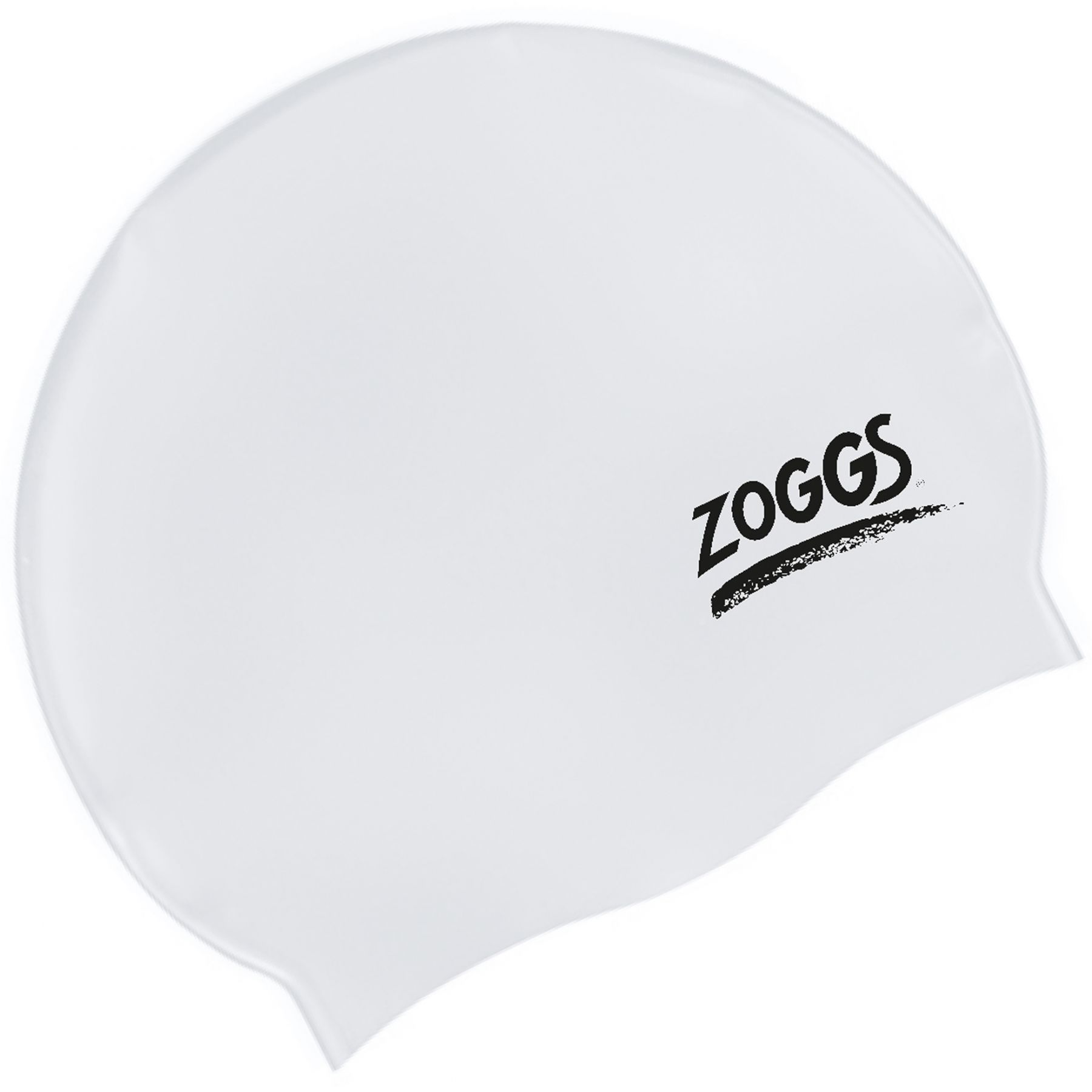 Шапочка для плавання Zoggs Silicone Cap Білий One Size (1000-300772)