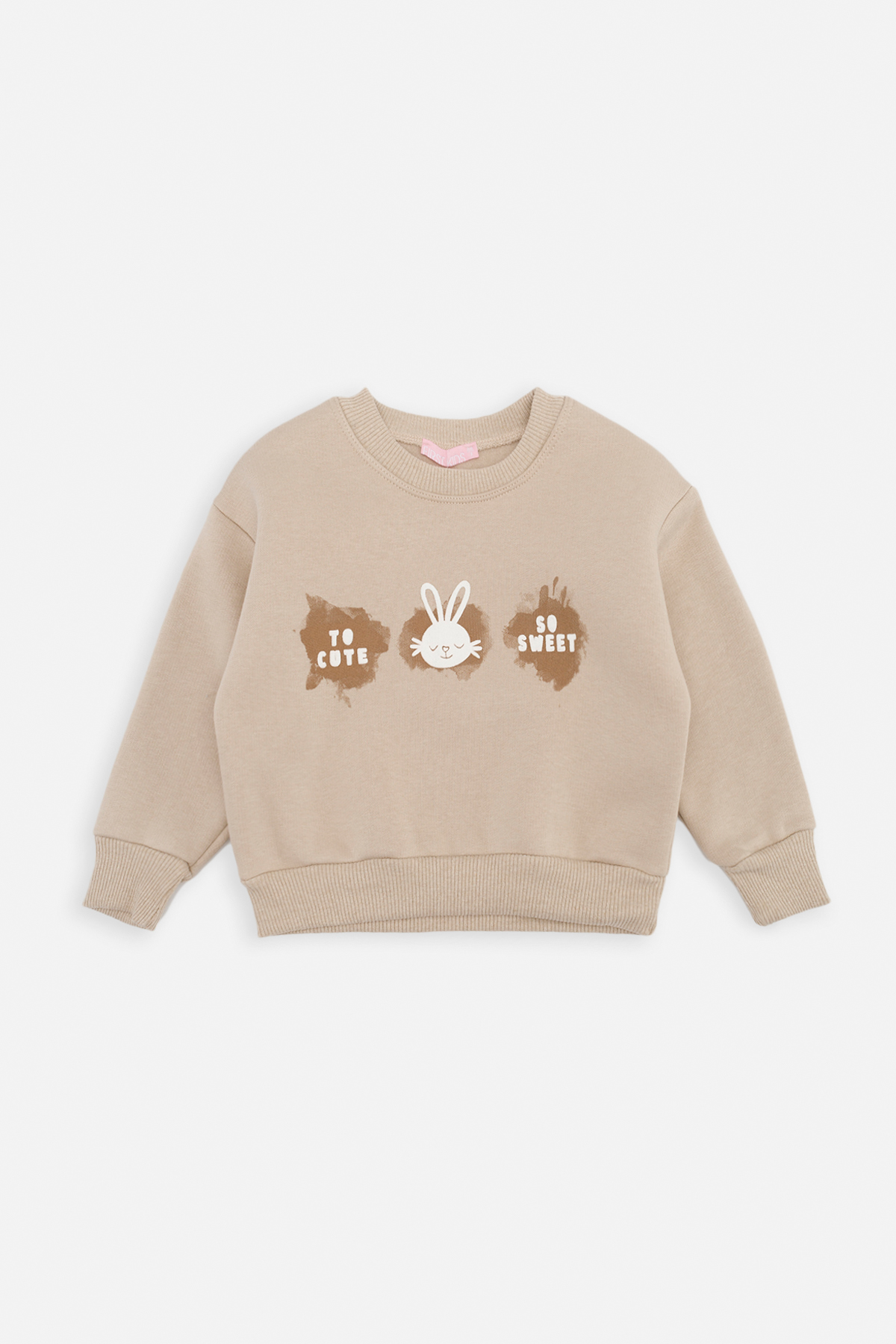 Світшот для дівчинки First kids 104 см Бежевий ЦБ-00261433