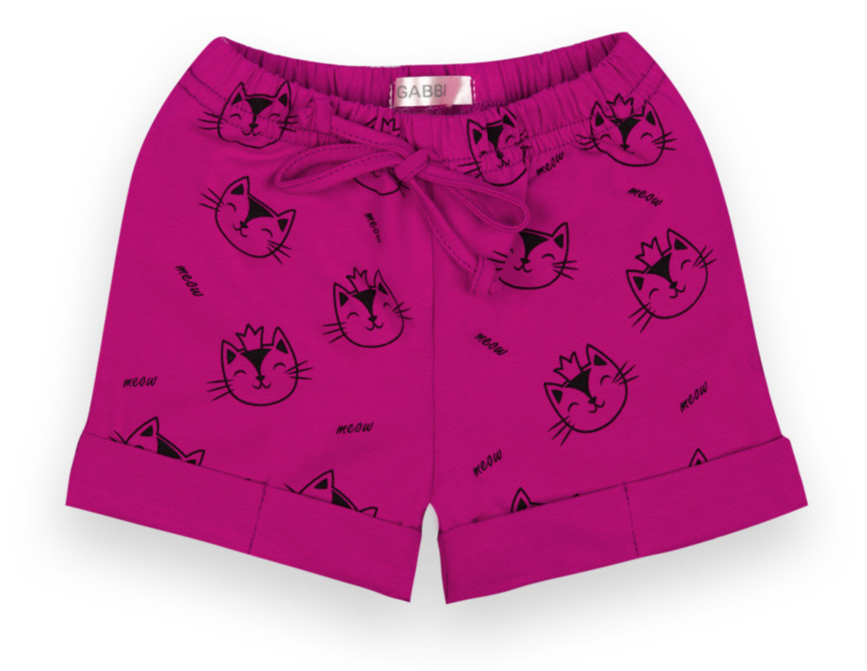 Шорти для дівчинки Gabbi SH-21-5-2/1 Малиновий 74 (12628)