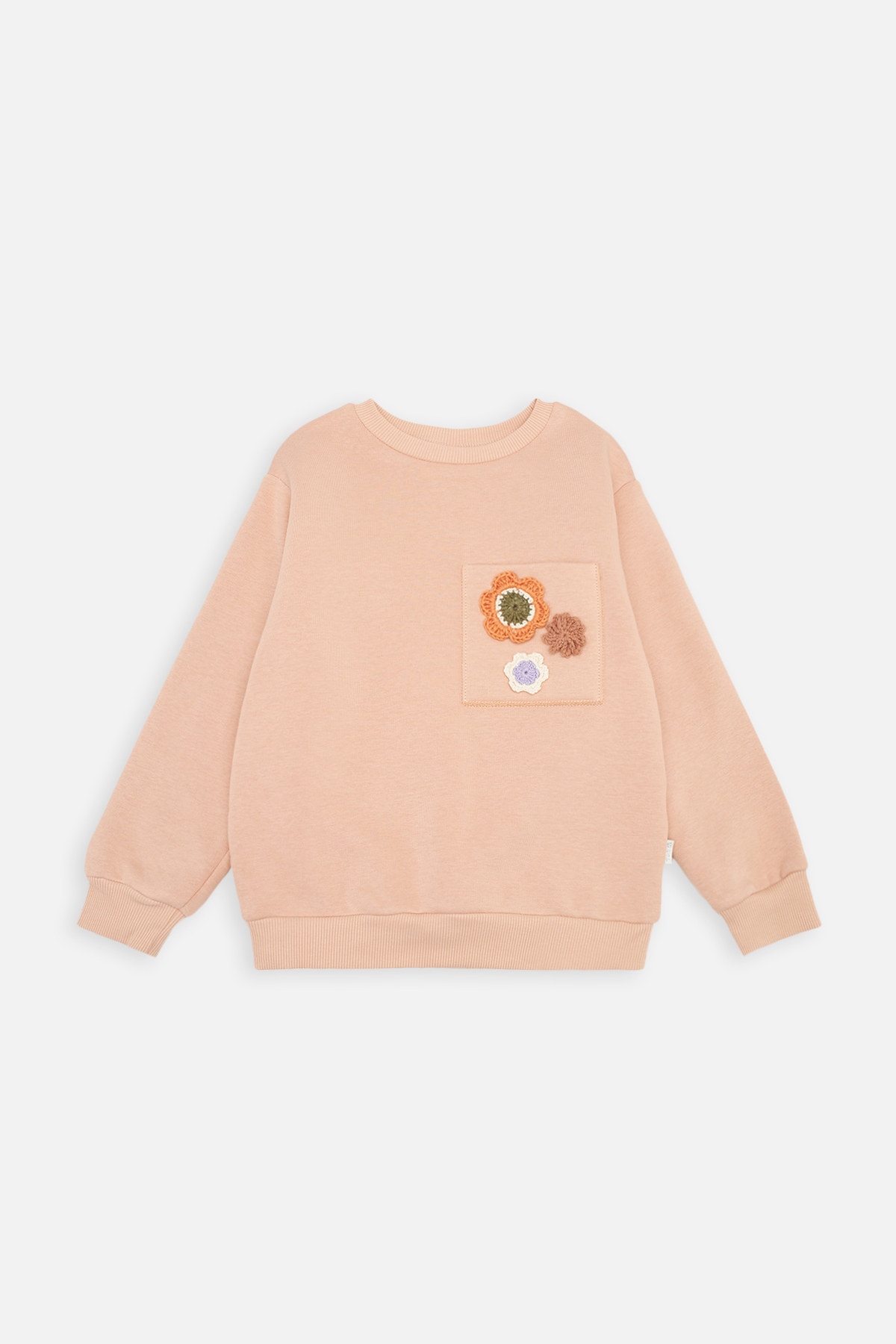 Світшот для дівчинки WEST KIDS 122 см Бежевий ЦБ-00259723 (SKT001020339)