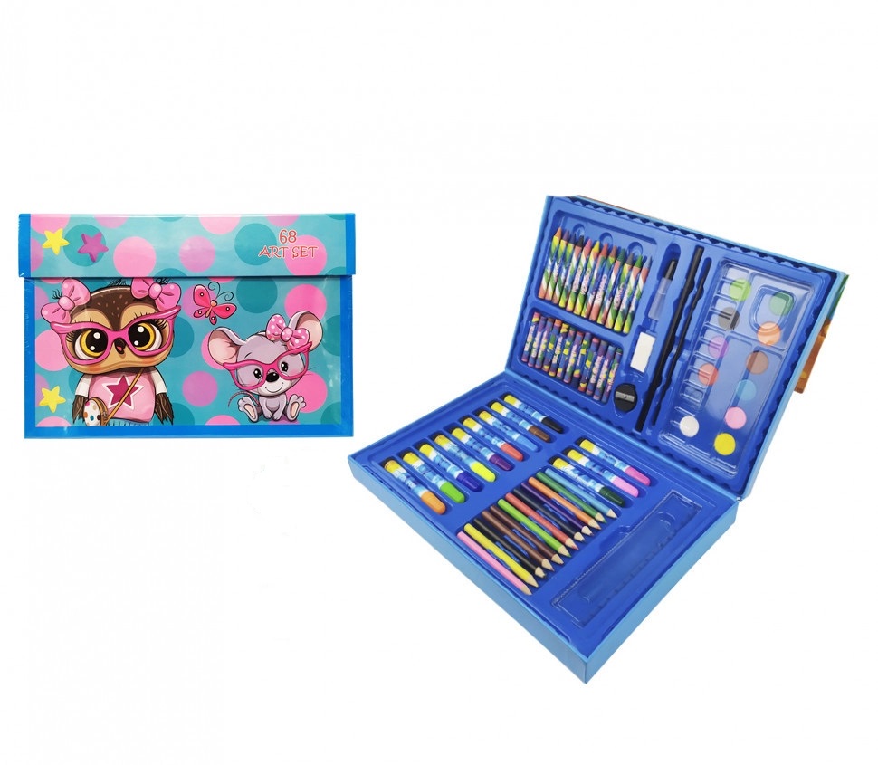 Дитячий набір для малювання Metr+ Сова MK 3226 Різнокольоровий (MK 3226-9)