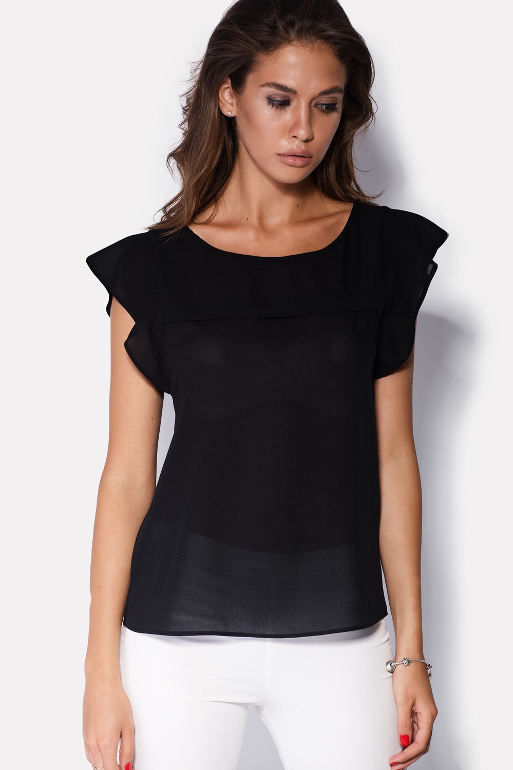 Блуза CARDO VALMONT M(46) Чорна (CRD1612-0822-M)