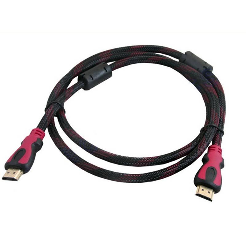 Кабель в обмотці UKC HDMI - mini HDMI 1.5 м Чорний (45400)
