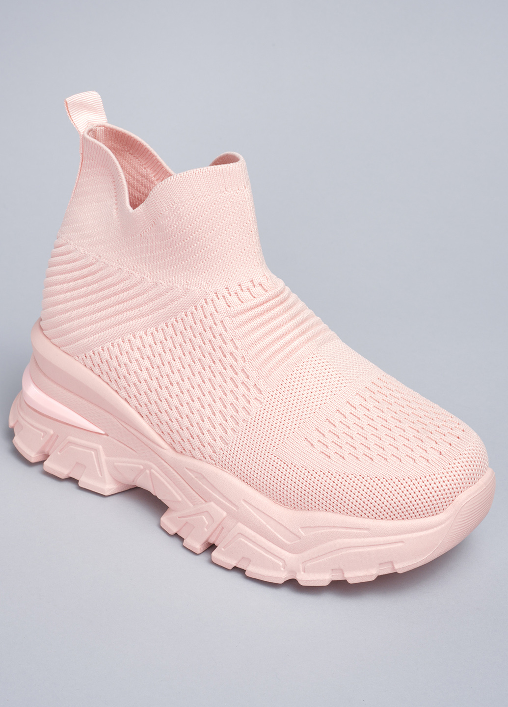 Сліпони високі жіночі 343590 39 (24,5) Fashion Рожевий