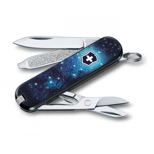 Ніж Victorinox Classic LE 2017 Glimmers Синій (0.6223.L1705)