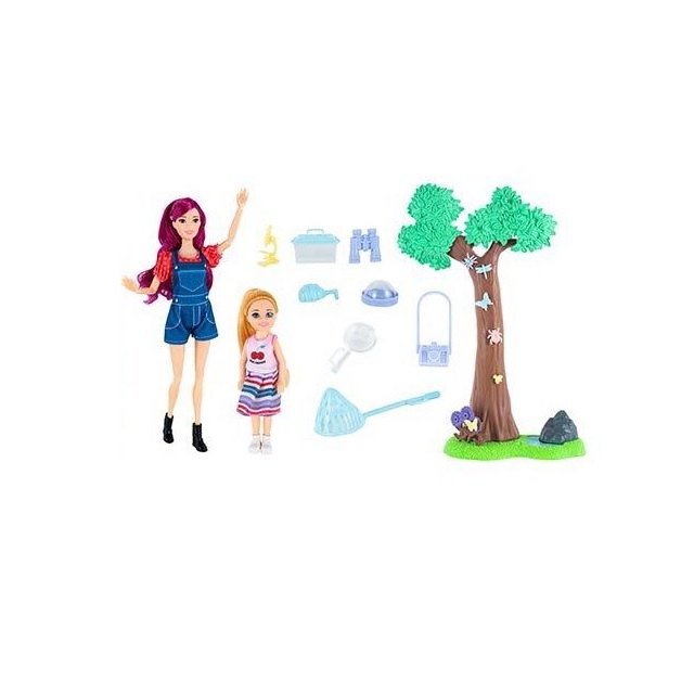 Лялька з аксесуарами Yufeng 2 шт Різнокольоровий (145373)