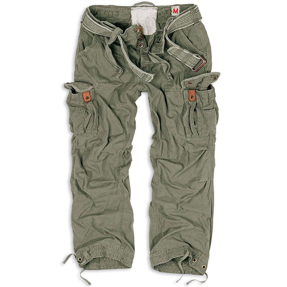 Штани Surplus Premium Vintage Trousers Oliv Gewas 3XL Зелений (05-3597-61)