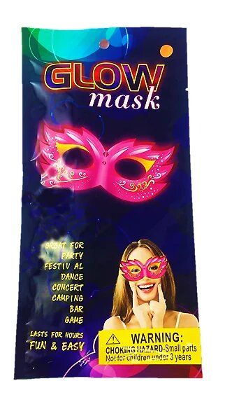 Неонова маска Glow Mask Маскарад MiC (GlowMask2)