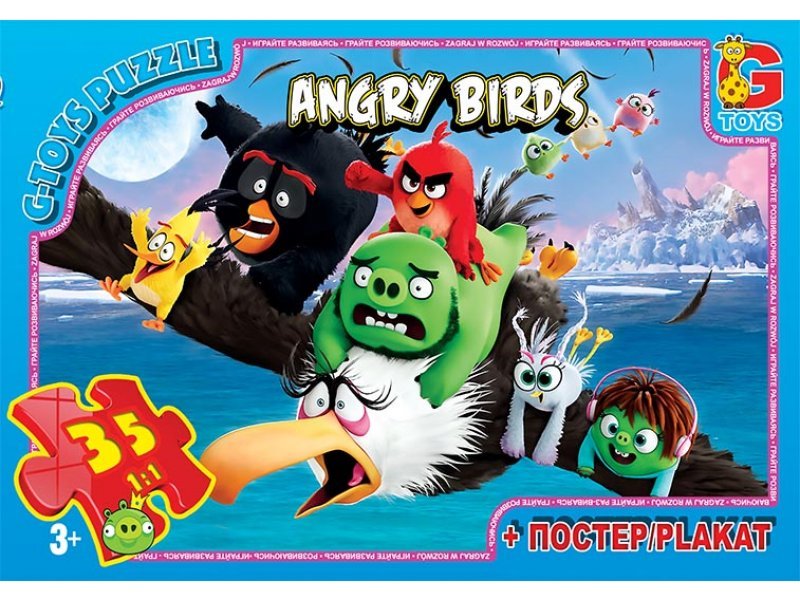 Пазли Gtoys Angry Birds Політ 35 ел (B001031)