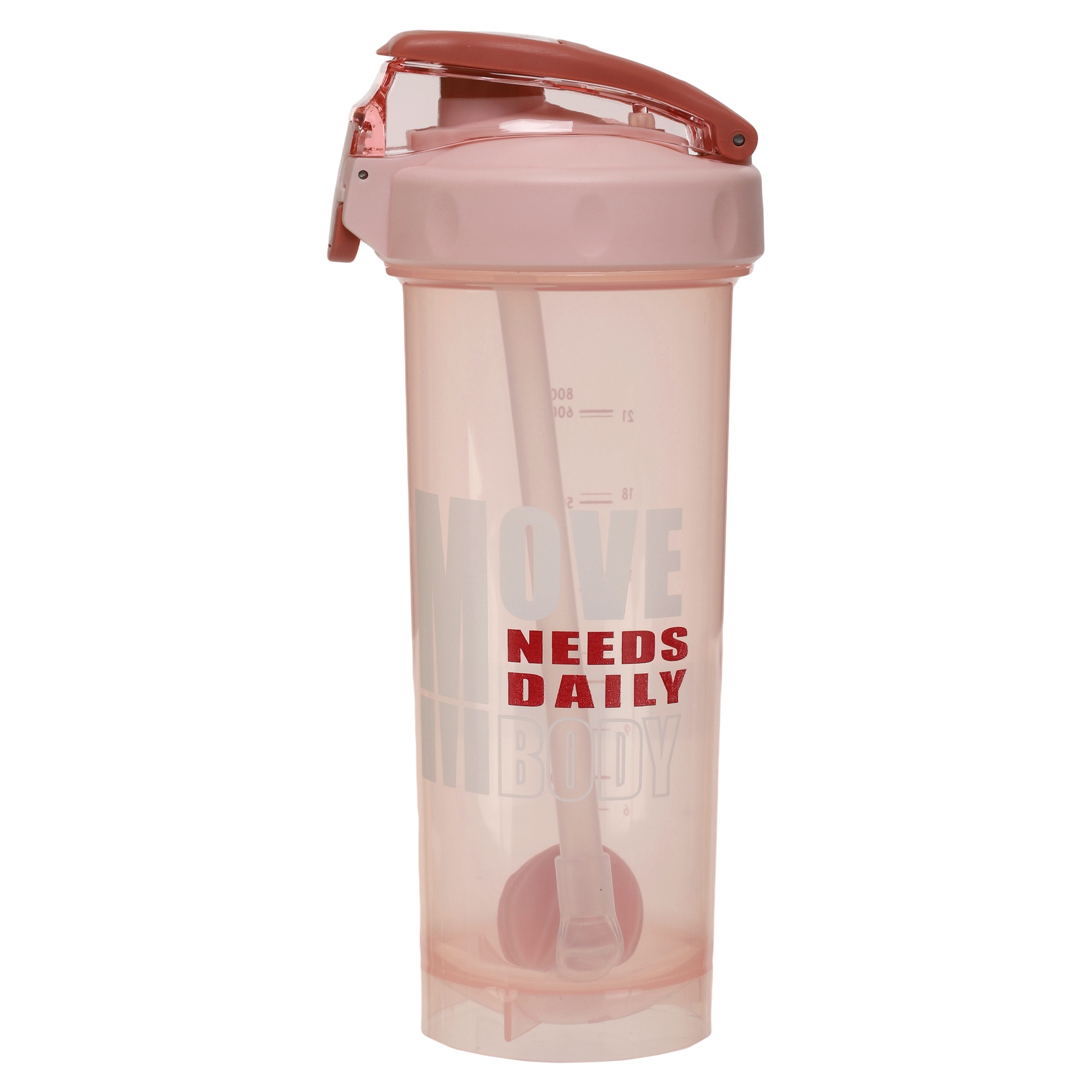 Пляшка для води No Brand SP-Sport FI-8647 800 мл Рожевий